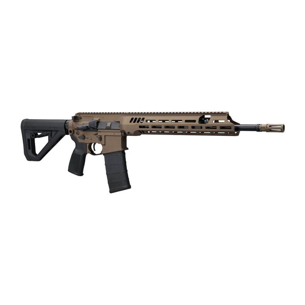 SIG516 G3 5.56 16IN BRONZE CERAKOTE TELE STOCK AL MLOK HG (1)30RD