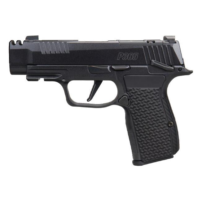 SIG P365 380ACP 3.1IN LUXE BLK X-RAY 3 OR AXG MOD GRIP (3)10RD CA COM MS