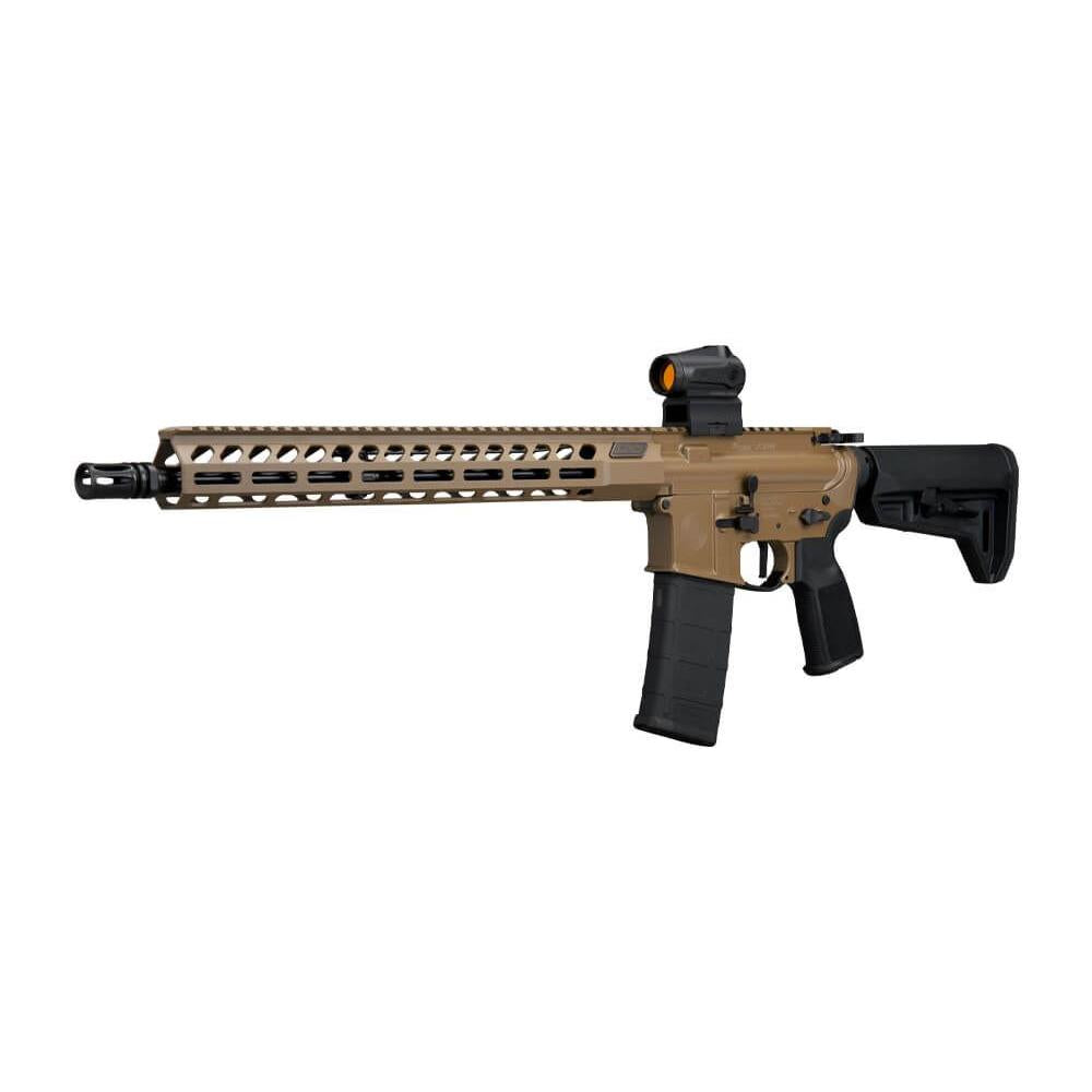 SIG M400 5.56NATO 16IN BBL FRGE FDE ROMEO-MSR GEN II TELE STK MLOK HG 30RD