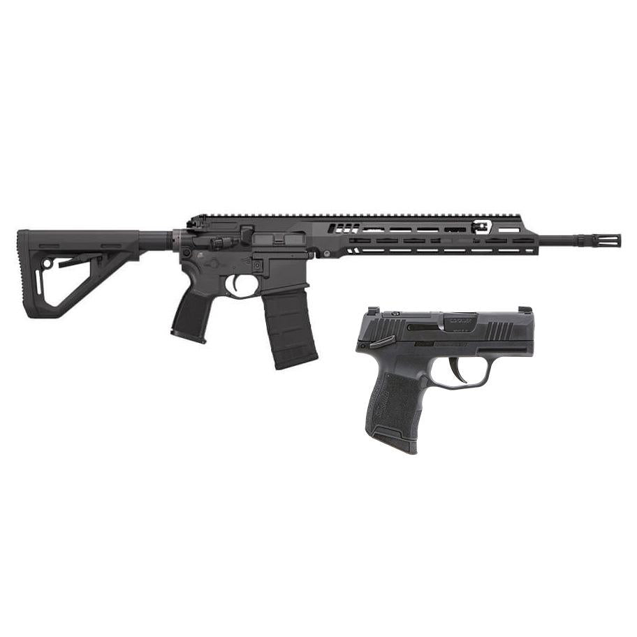SIG 516 G3 556NATO 16in BBL Blk 30RD Freedom Pkg