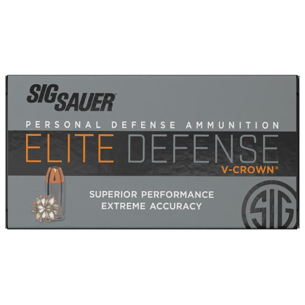 AMMO 45ACP 230GR ELITE V CROWN JHP BOX/50
