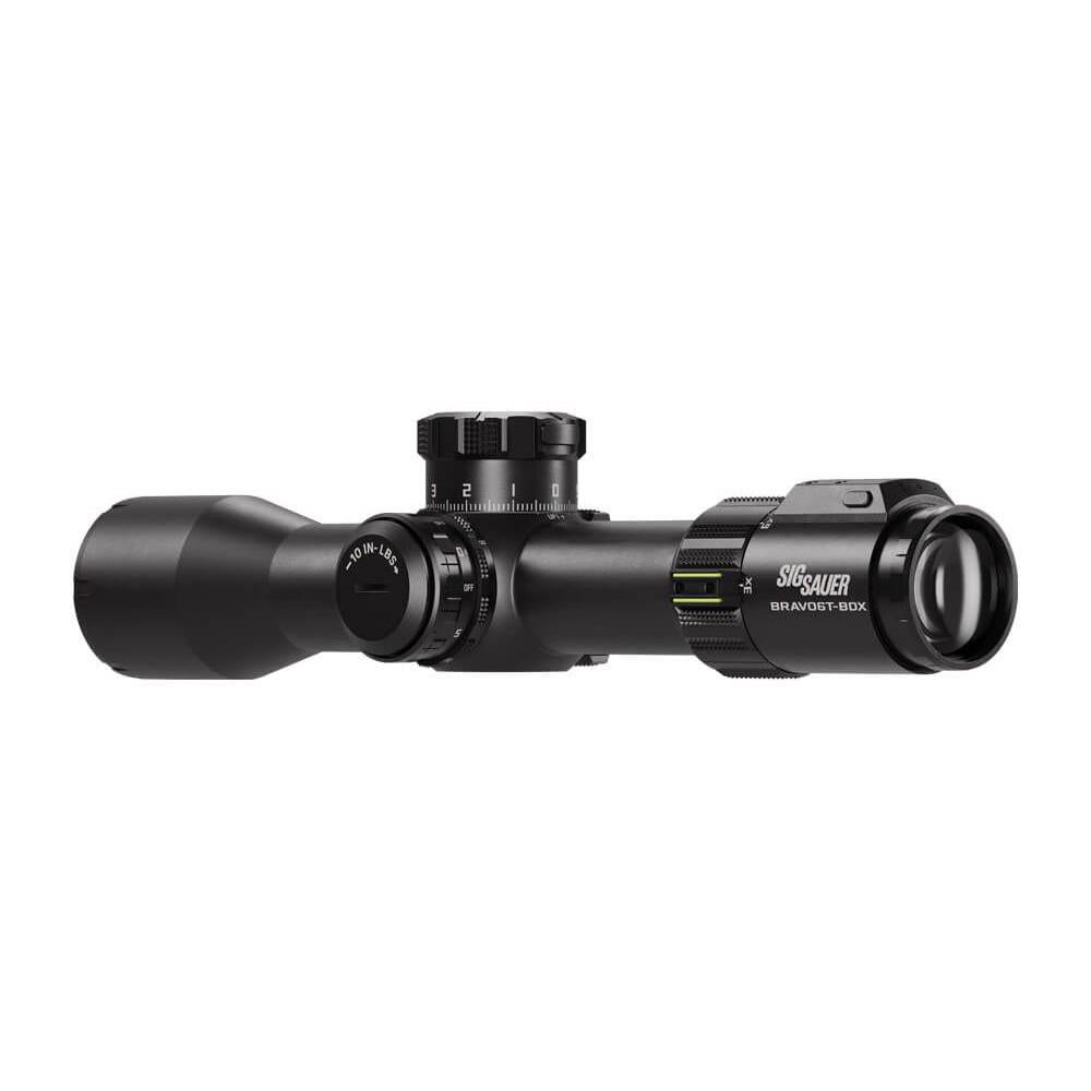 SIG BRAVO6TBDX SCOPE BLK 3-18X44MM 35MM FFP DEV-L MRAD LEVELPLEX
