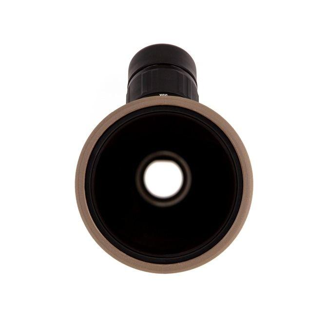 OSCAR8 SPOTTING SCOPE, 27-55X80MM, HDX LENS, ANGLED EYEPIECE, FDE