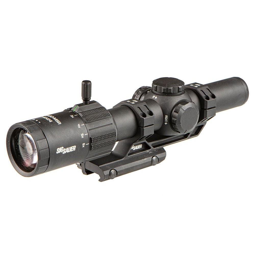 Sig Tango MSR Scope 1-6x24mm 30mm FFP Illuminated MSR BDC6 Reticle Black