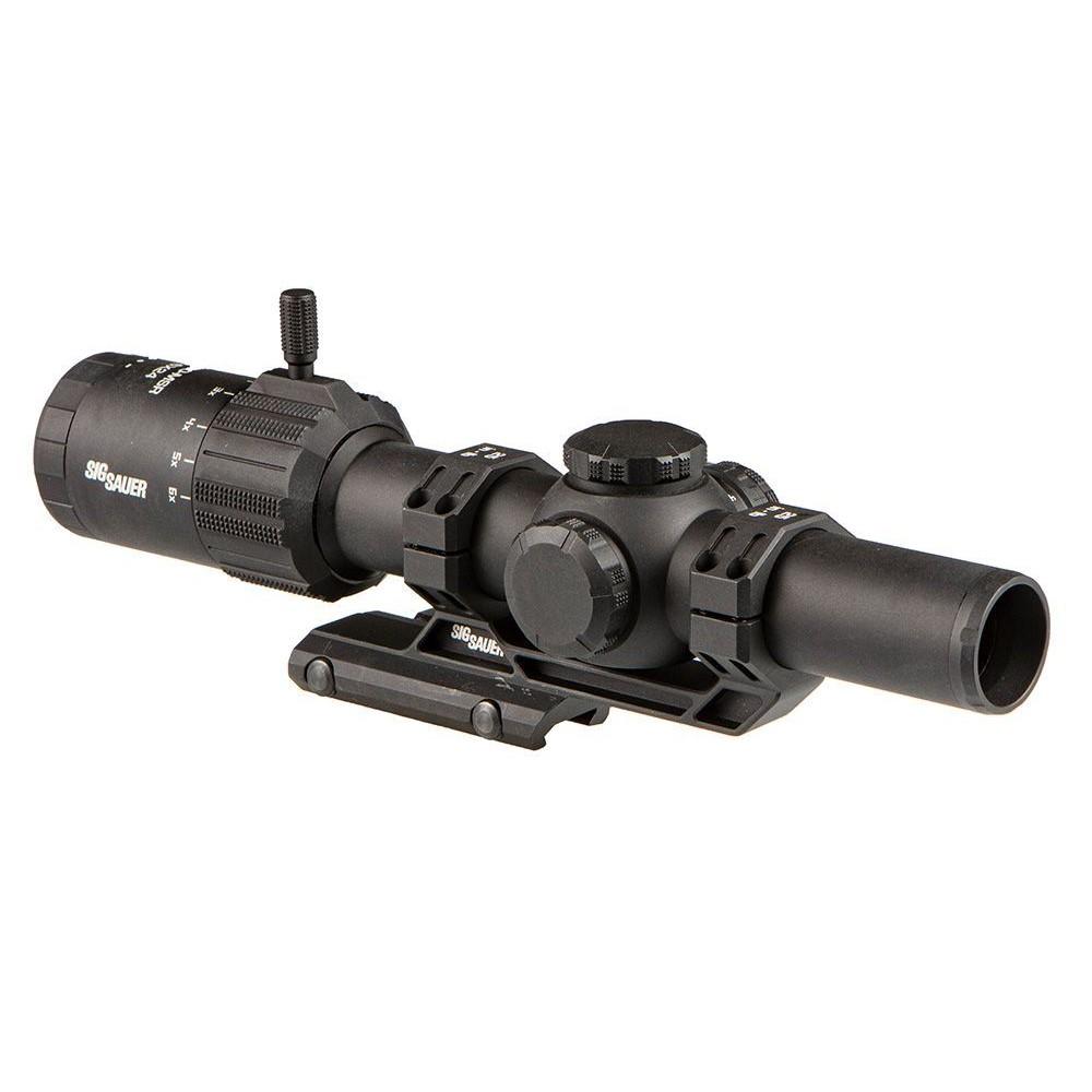 Sig Tango MSR Scope 1-6x24mm 30mm FFP Illuminated MSR BDC6 Reticle Black