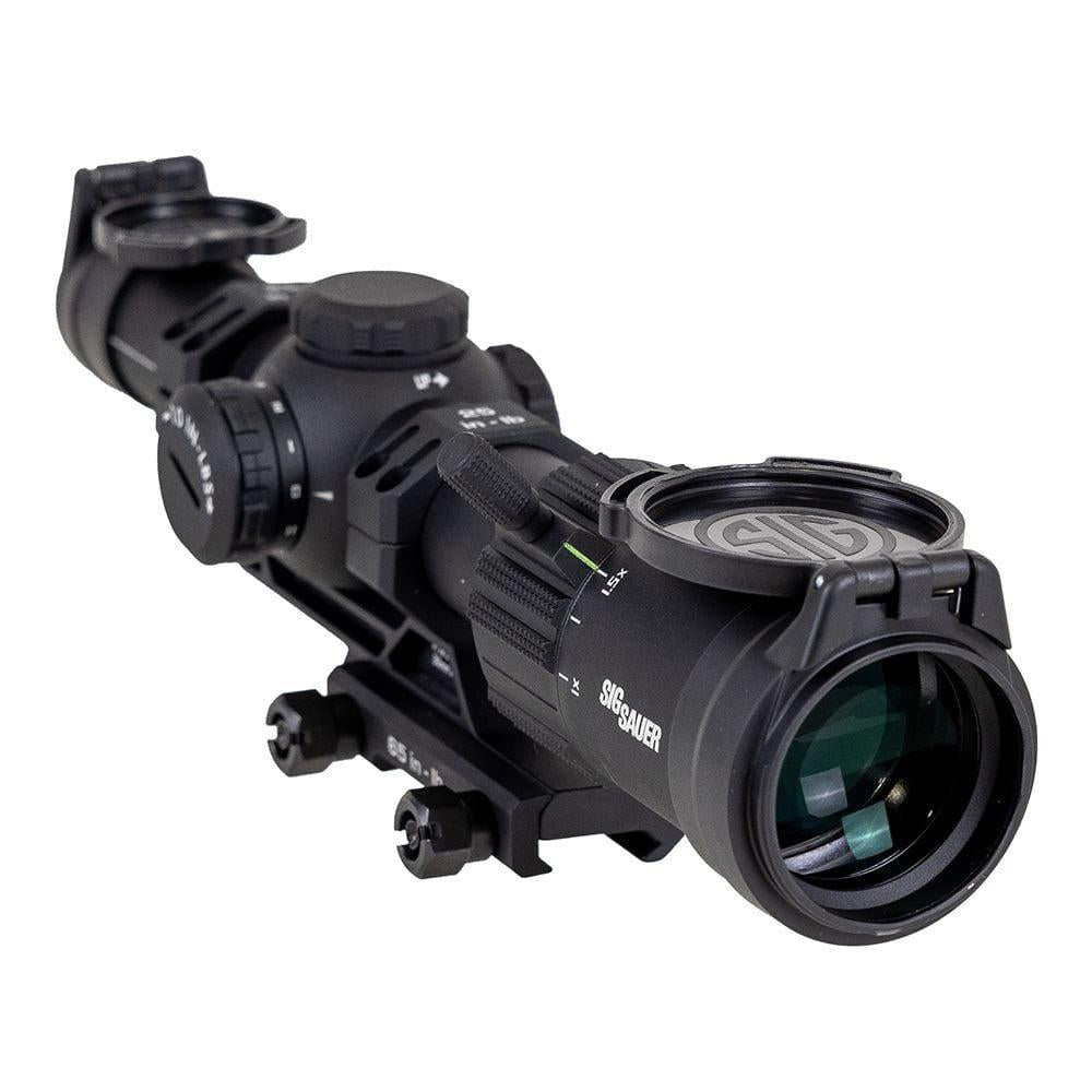 SIG TANGO-MSR, 1-6X24, 30MM, SFP, HELLFIRE ILLUMINATED FL-6 MOA W/ MOUNT