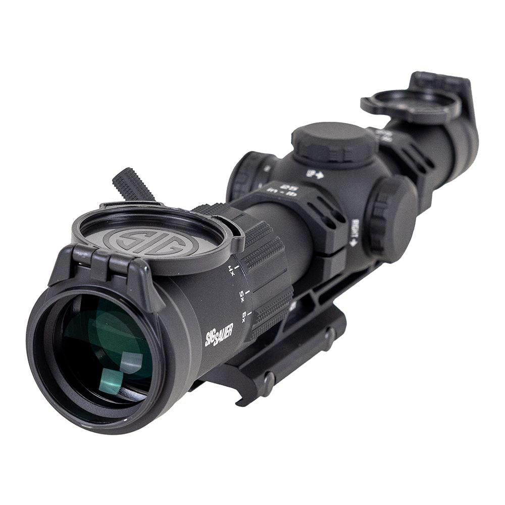 SIG TANGO-MSR, 1-6X24, 30MM, SFP, HELLFIRE ILLUMINATED FL-6 MOA W/ MOUNT