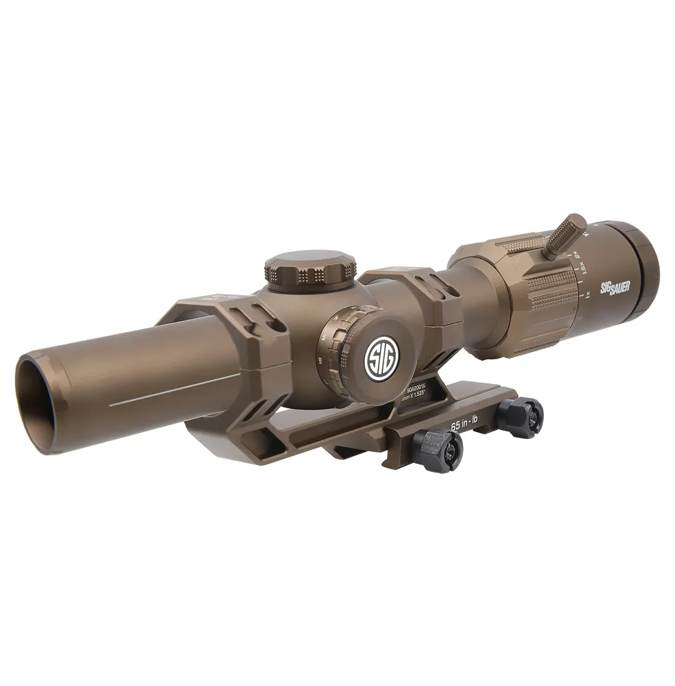 Tango MSR Scope 1-8x28mm 30mm SFP Illum MSR BDC8 Reticle 0.5MOA Coyote