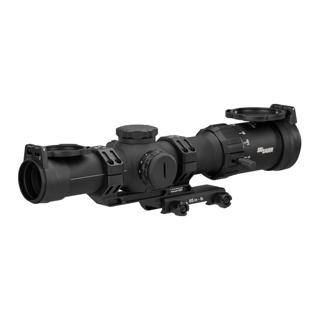 SIG TANGO MSR COMPACT 1-10X24, 30MM, SFP, ILLUMINATED BDC 10 W/ Mount