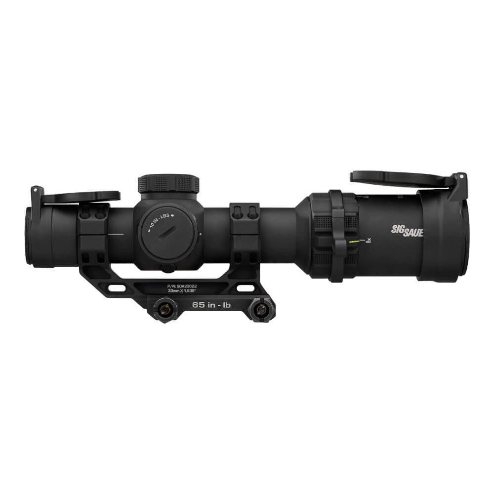SIG TANGO MSR COMPACT 1-6X24, 30MM, SFP, ILLUMINATED BDC 6 W/ MOUNT