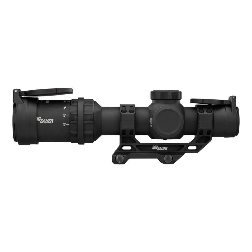 SIG TANGO MSR COMPACT 1-6X24, 30MM, SFP, ILLUMINATED BDC 6 W/ MOUNT