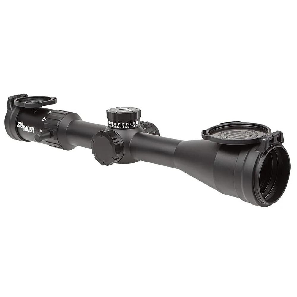 WHISKEY4 SCOPE, 2.5-10X42MM, 30MM, SFP, HELLFIRE QUADPLEX ILLUM RETICLE BLK