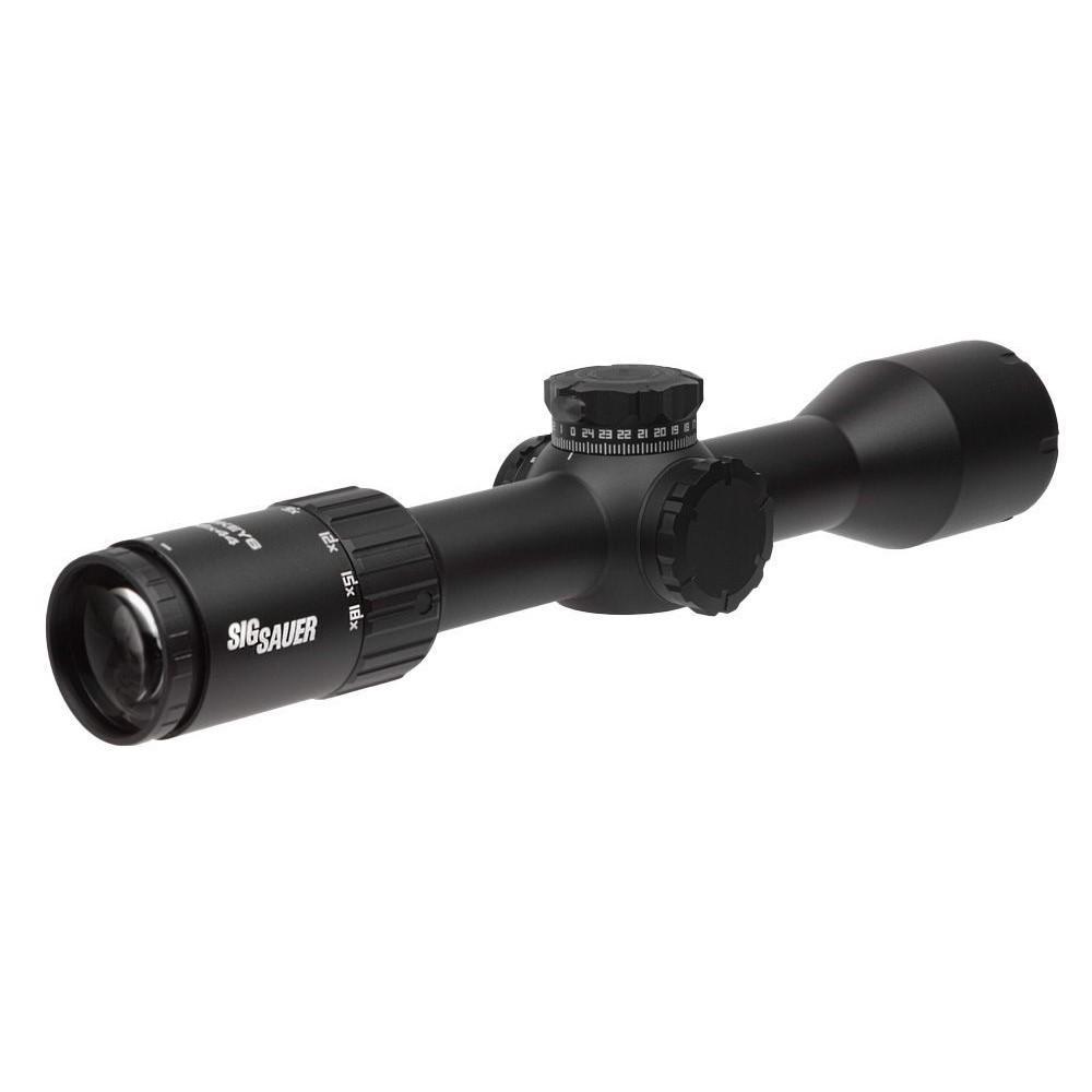 Sig Whiskey6 Scope 3-18x44 30mm SFP MOA Milling Hunter 2.0 Black