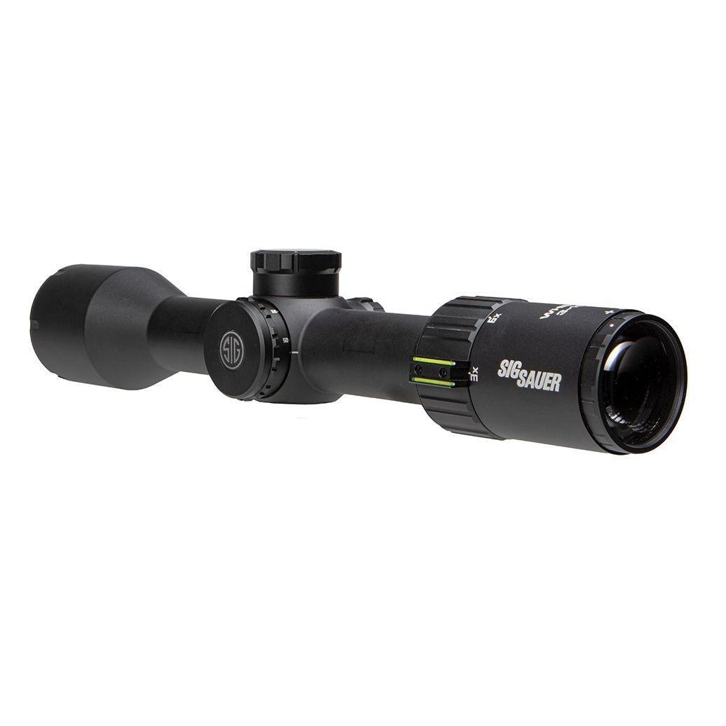 SIG WHISKEY6 SCOPE, 3-18X44MM, 30MM, SFP, QUADPLEX,LOCKING 0.25 MOA ADJ BLK