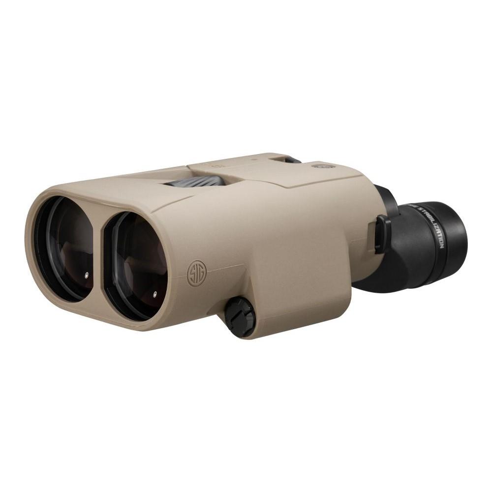 SIG ZULU6 HDX PRO OIS BINOCULAR, 14X50MM, IMAGE STABILIZED, FDE