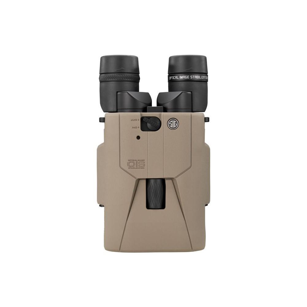 SIG ZULU6 HDX PRO OIS BINOCULAR, 14X50MM, IMAGE STABILIZED, FDE