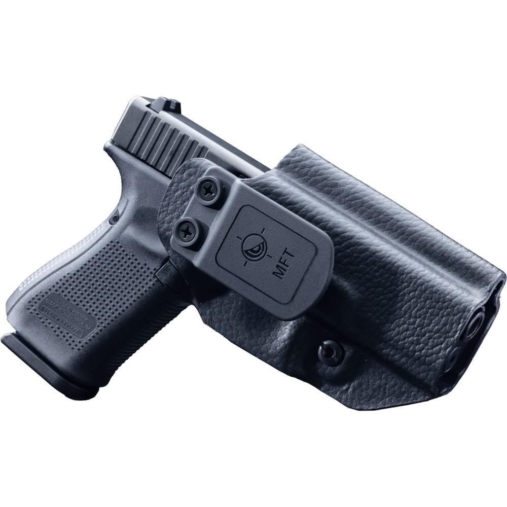 MFT Glock 19/23/44 Leather Hybrid IWB/OWB - Black