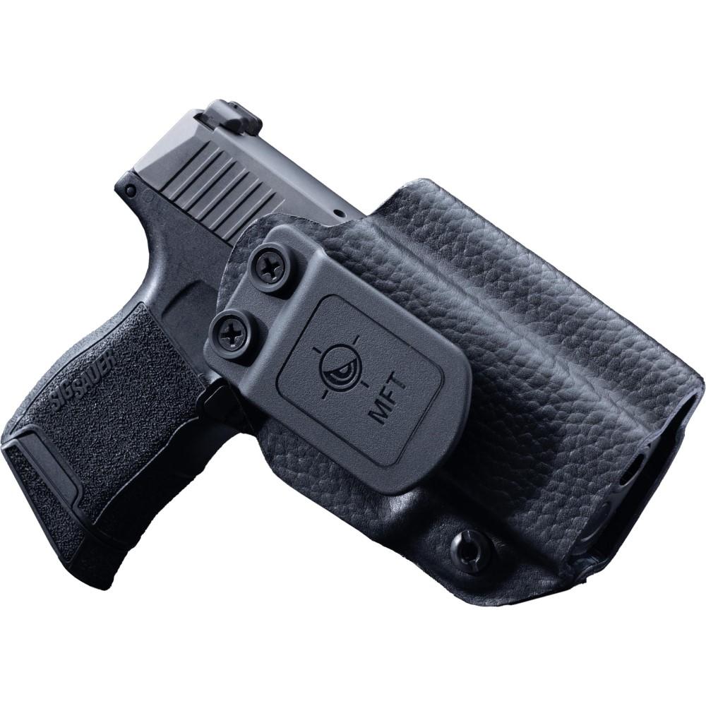 MFT Sig P365-XMACRO Leather Hybrid IWB/OWB - Black