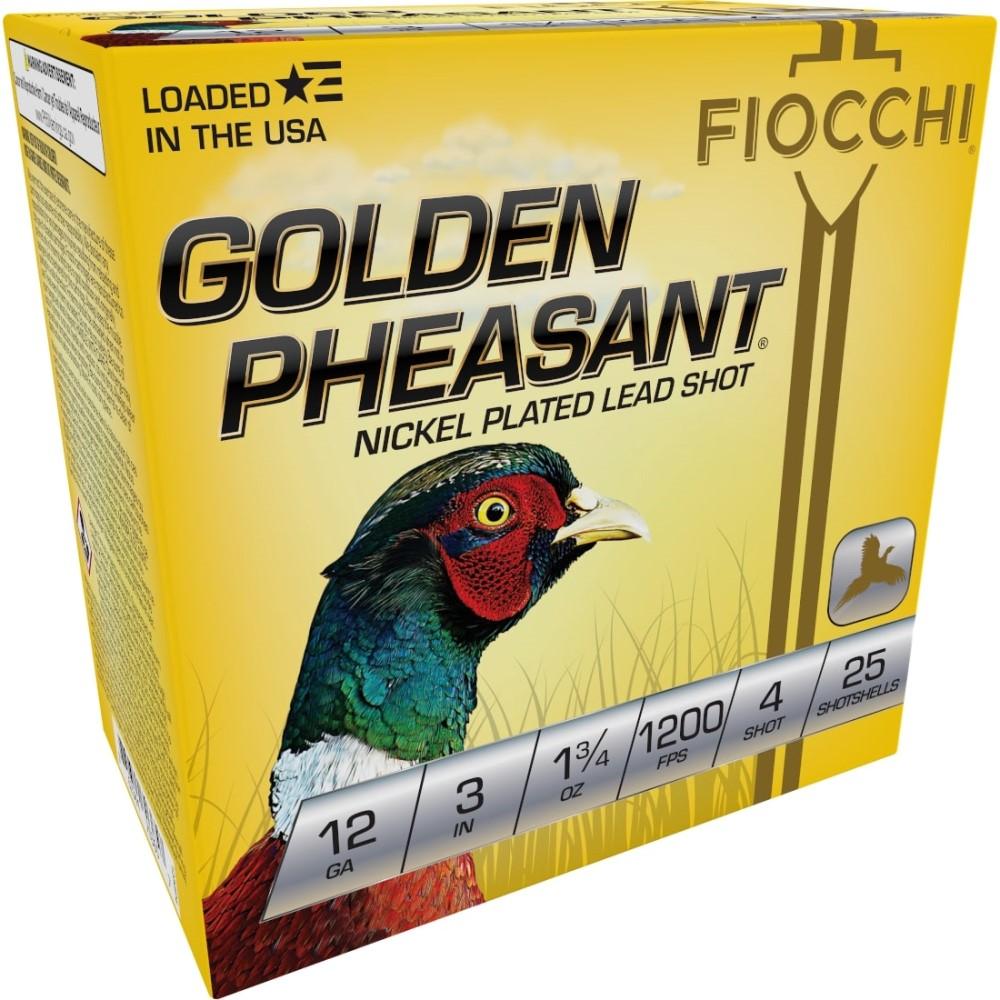 GOLDEN PHEASANT NP 12ga 3 1 3/4oz #4 1200fps 25RD