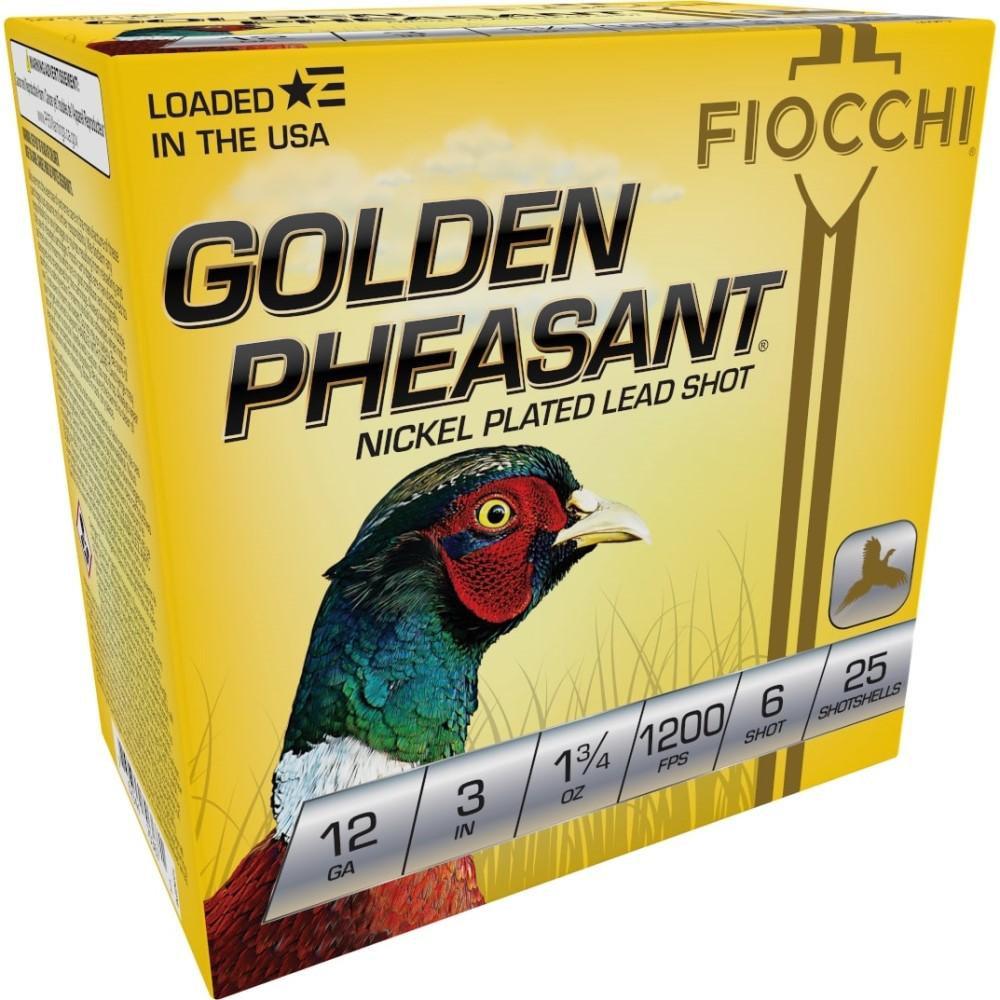 GOLDEN PHEASANT NP 12ga 3 1 3/4oz #6 1200fps 25RD