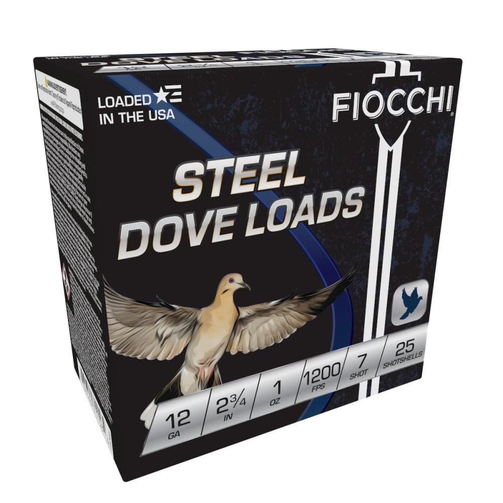 DOVE & QUAIL STEEL 12ga 2 3/4 1oz #7 1200fps 25RD