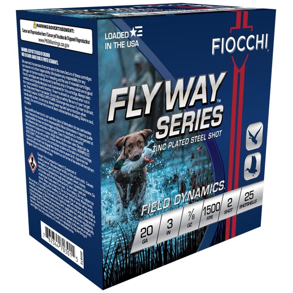 FLYWAY STEEL WATERFOWL 20ga 3 7/8oz #2 1500fps 25RD