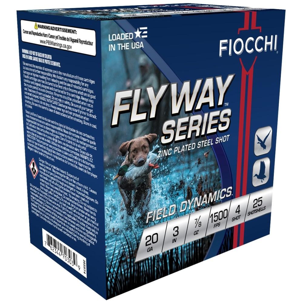 FLYWAY STEEL WATERFOWL 20ga 3 7/8oz #4 1500fps 25RD