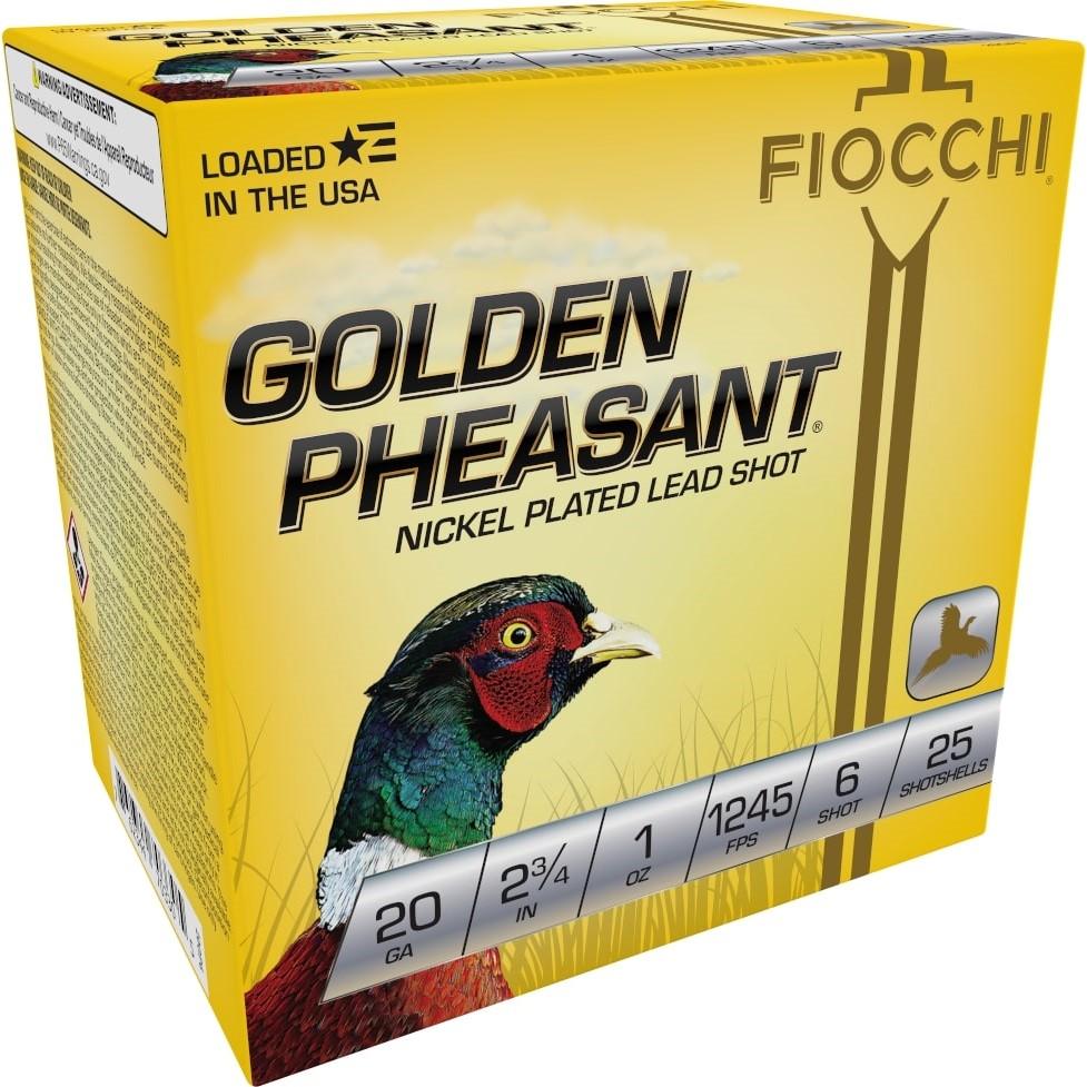 GOLDEN PHEASANT NP 20ga  2 3/4 1oz #6 1245fps 25rd