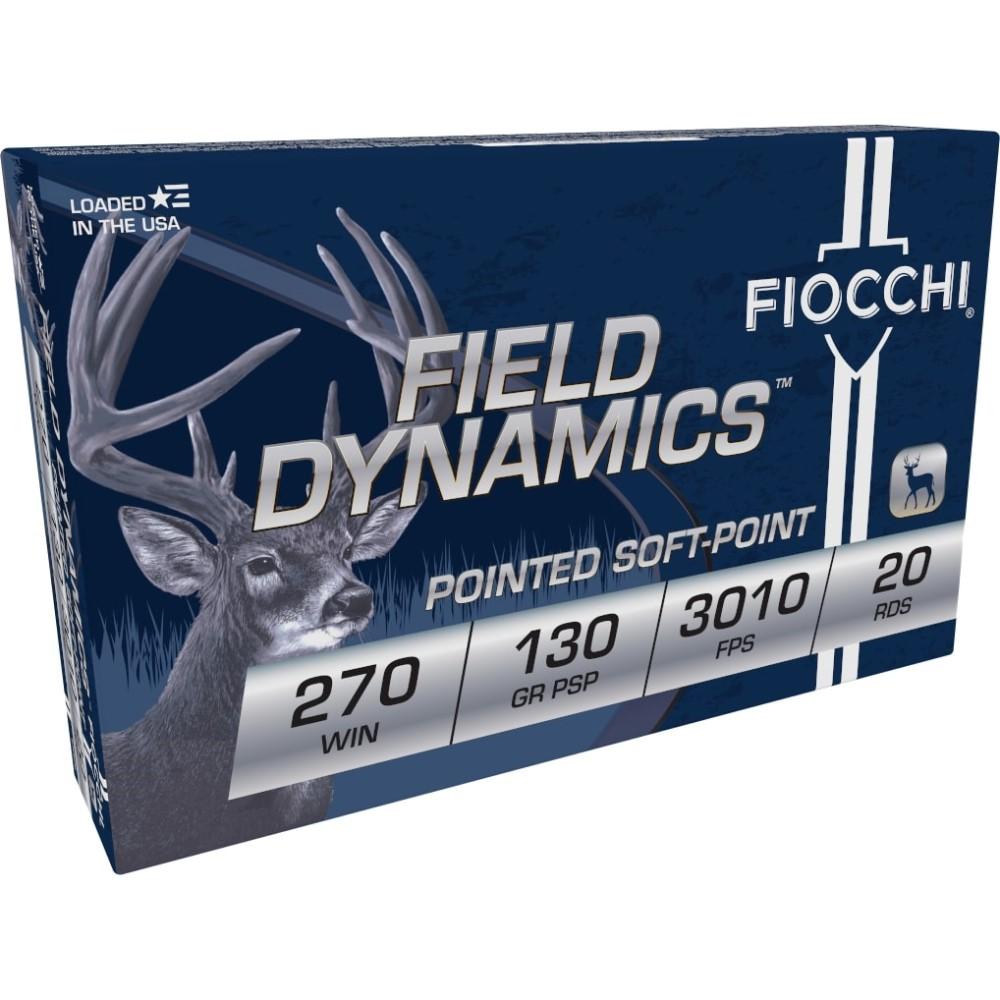 FIOCCHI .270 Win. 130gr PSP 3,010 FPS 20 RD