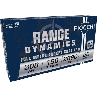FIOCCHI 308 WIN. 150 GR FMJ 20 RD