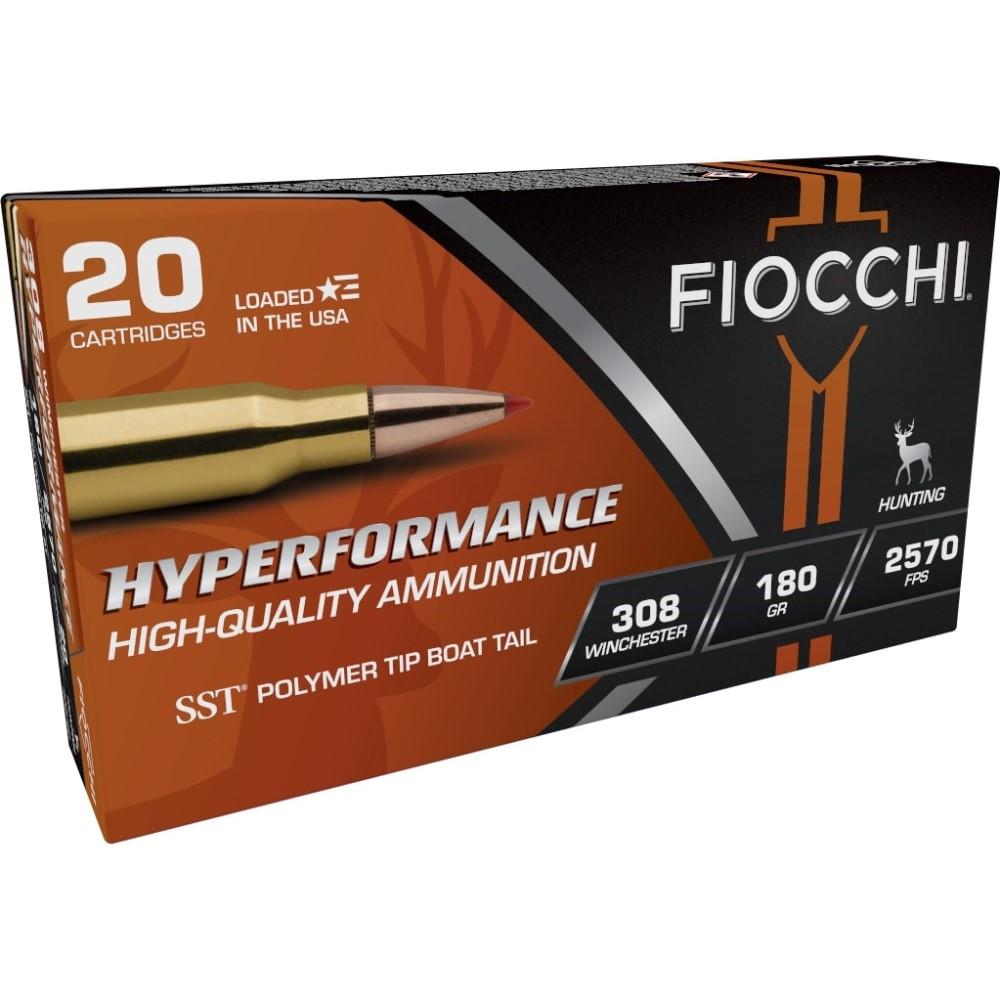 FIOCCHI .308 Win. 180gr SST 2,570 FPS 20 RD