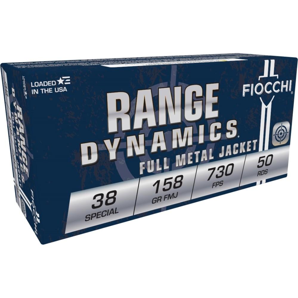 FIOCCHI 38 SPECIAL 158GR FMJ 50RD