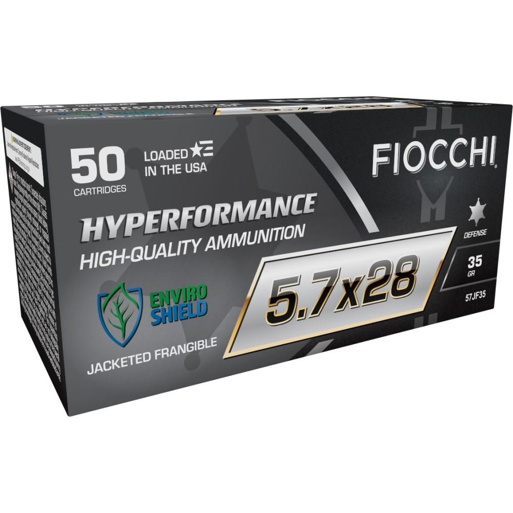 5.7x28mm 35 gr Jacketed Frangible 50/RD