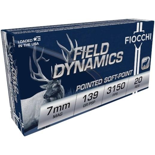 FIOCCHI 7MM MAG 139gr PSP 3150FPS 20RD