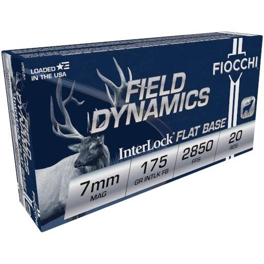 FIOCCHI 7MM MAG 175gr Interlock FB 2850FPS 20RD