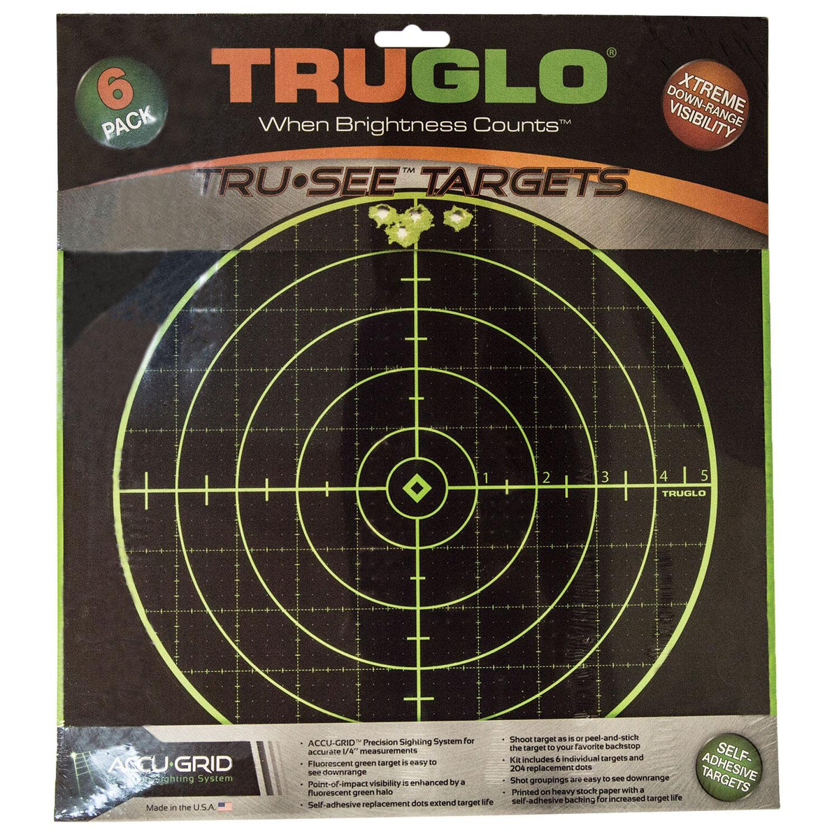 TARGET 100YRD 12X12 6PK