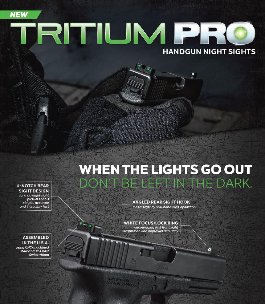 Tritium Pro Night Sight for Kahr Arms K MK P PM T & TP models