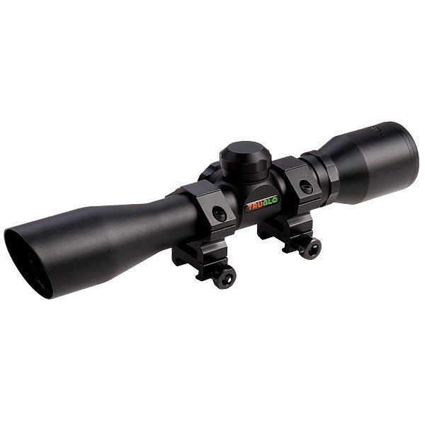 SCP 4X32 W 3/8' RNG BLK RIMFIRE