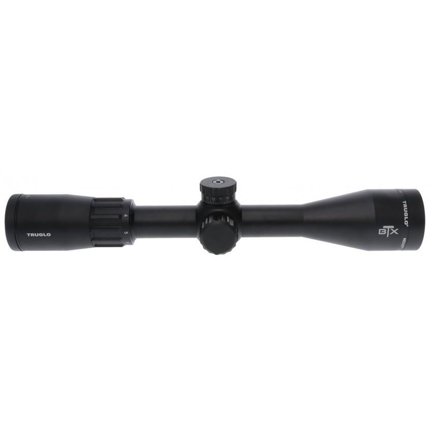 TRUGLO NEXUS RIFLE SCOPE BTX 3-9X40 / DUPLEX RETICLE - BLACK