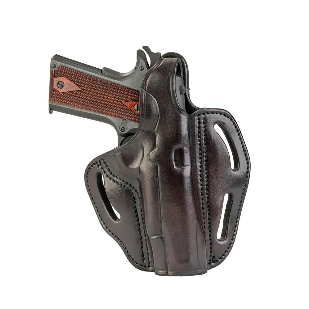 Thumb Break Belt Holster Size 1 C&L Signature Brown RH