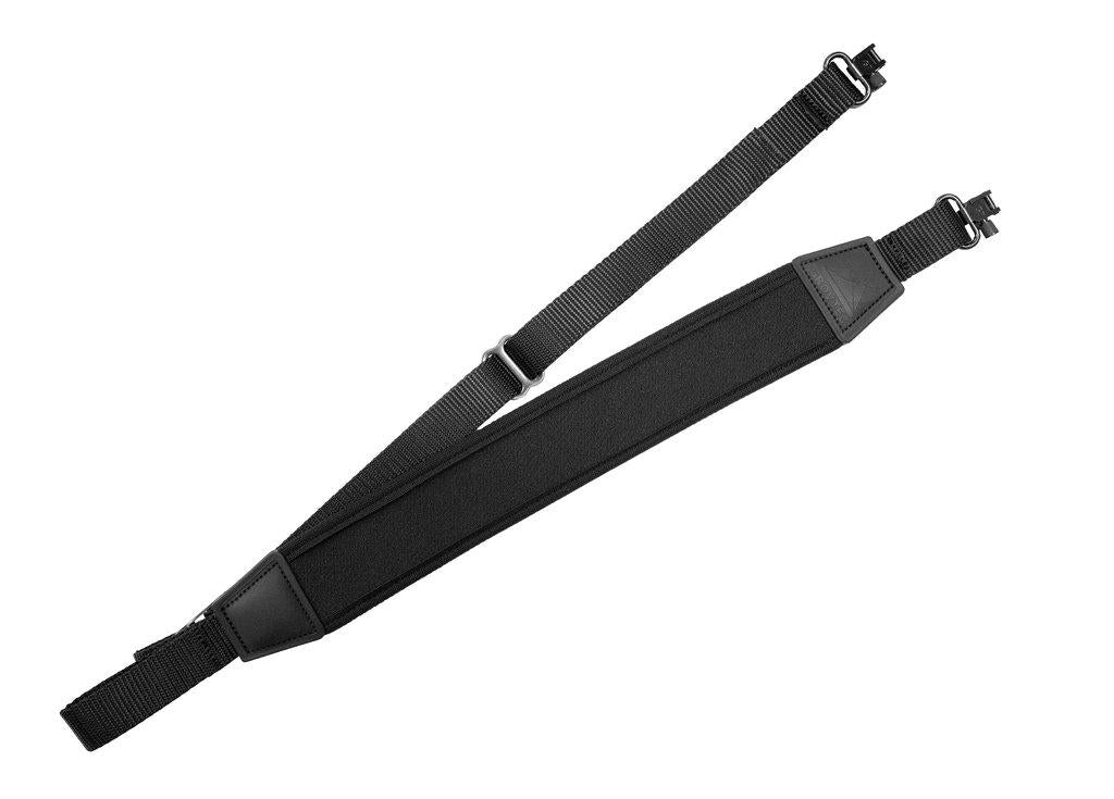 ELASTIC SLING - BLACK W/SWIVELS