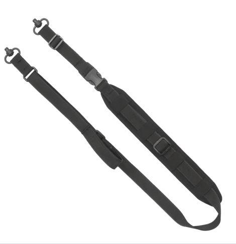 QS 2-Point Sentinel Sling - w/Push Button Swivels-Black