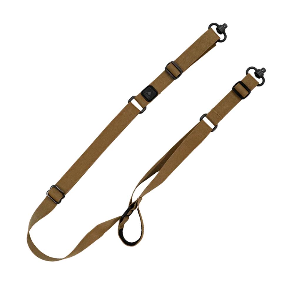 QS 2-Point Sabre Sling-w/Push Button Swivels-Coyote Brown