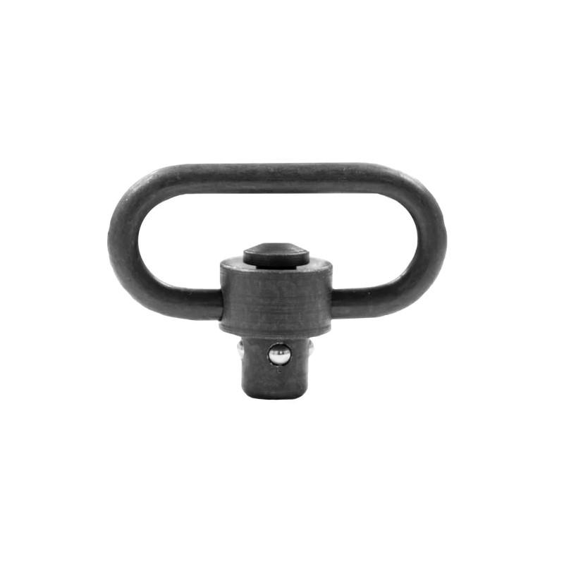 HEAVY DUTY PUSH BUTTON SWIVEL 1.50 - MANGANESE FINISH - SINGLE PACK