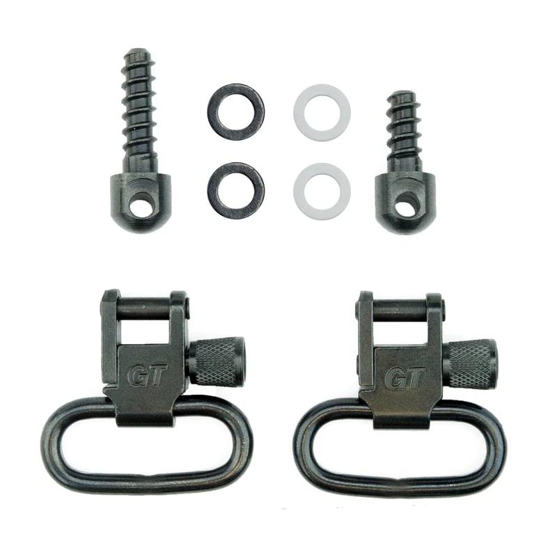 WOOD SCREW SET 1 INCH BLACK