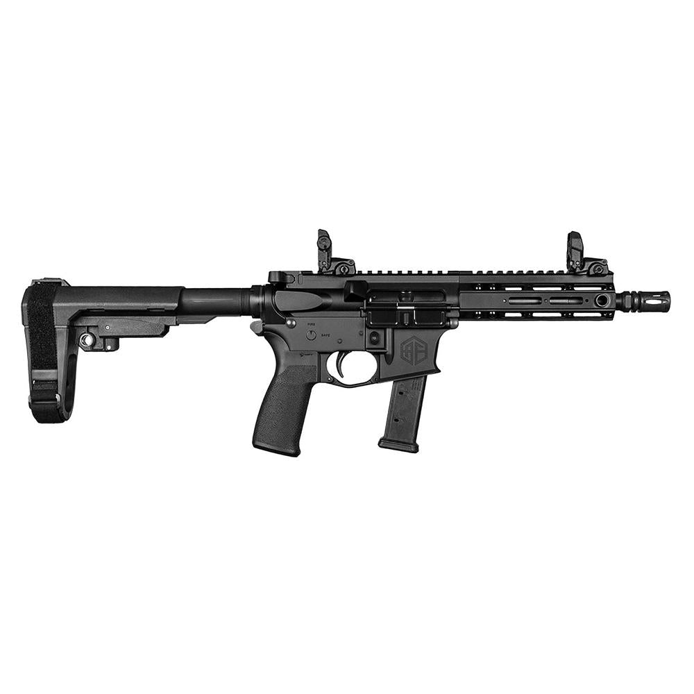 AF9-G.PISTOL  9MM 7.5IN ANO BLACK BLOWBACK SBA 3 PISTOL BRACE 20RD