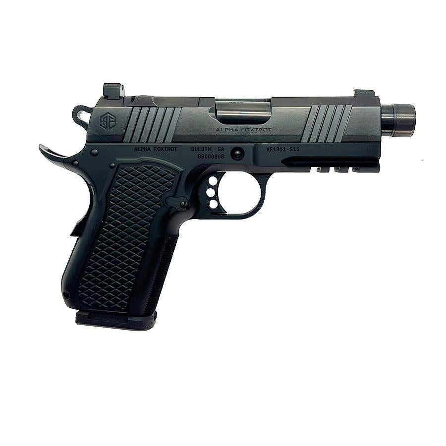AF1911 S15 AMBI 9MM 3.5in Polished RMSc Cut Threaded Barrel