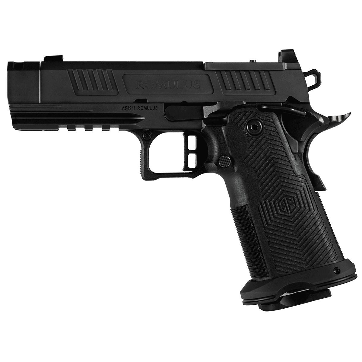 Alpha Foxtrot AF1911-ROMULUS 9mm DLC 4.25 COMP RMSC Cut