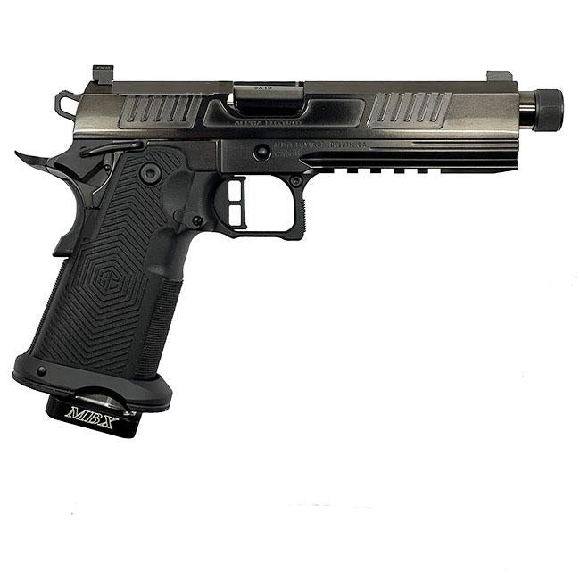 AF1911-ROMULUS 9MM 5in Polished Threaded Barrel RMSc Cut
