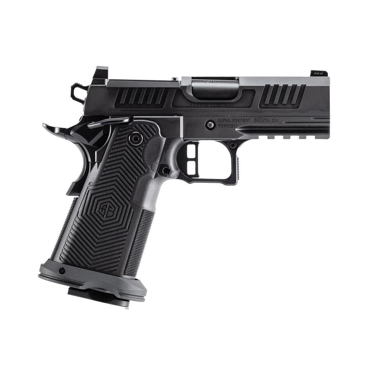 AF1911-ROMULUS 9MM 3.5 BULL MOS DLC BLACK 17/20RD